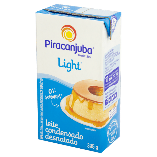 Leite Condensado Desnatado Light Piracanjuba Caixa - PIRACANJUBA