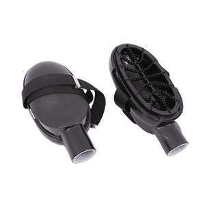 Paardenborstel stofzuiger met roskam 32mm.