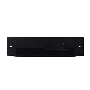 Vacpan Plintzuiger Stofzuigsyteem PVC Zwart