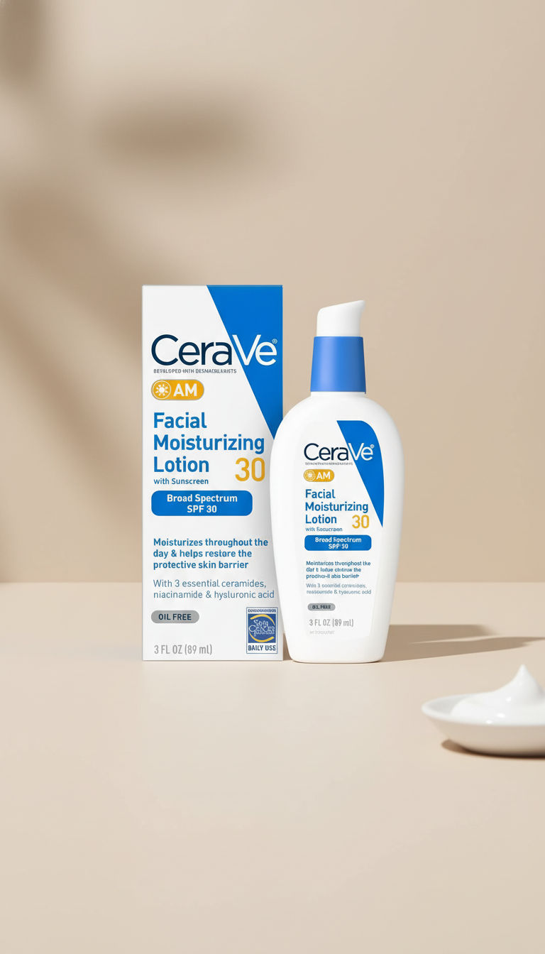CeraVe AM Facial Moisturizing Lotion SPF 30