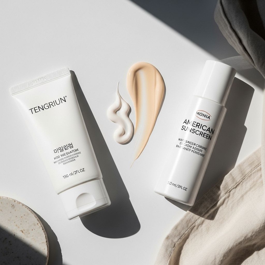 Korean Sunscreen vs American SPF