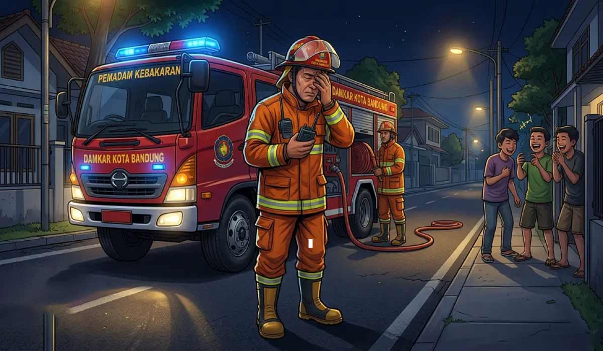 Respons Cepat Petugas Damkar Di Lapangan700