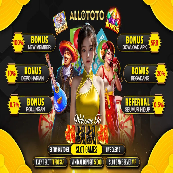 ALLOTOTO: Agen Resmi Bandar Judi Toto Slot Gacor 4D Terpercaya Mudah Maxwin Malam Ini