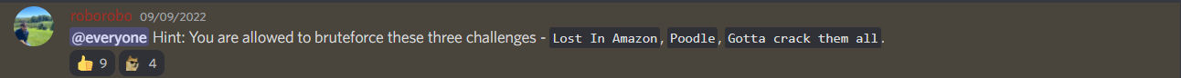 Lost in Amazon Discord