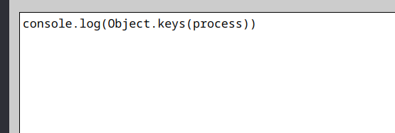 Process keys