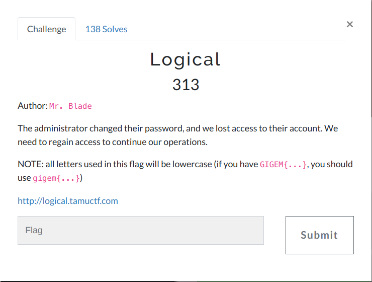 Logical challenge