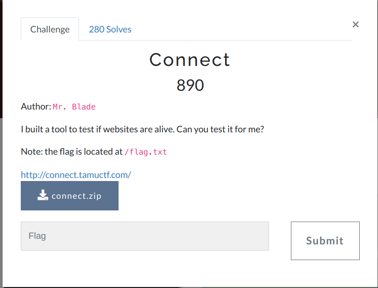 Connect Challenge