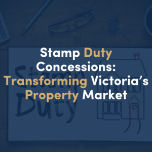Stamp Duty Concessions