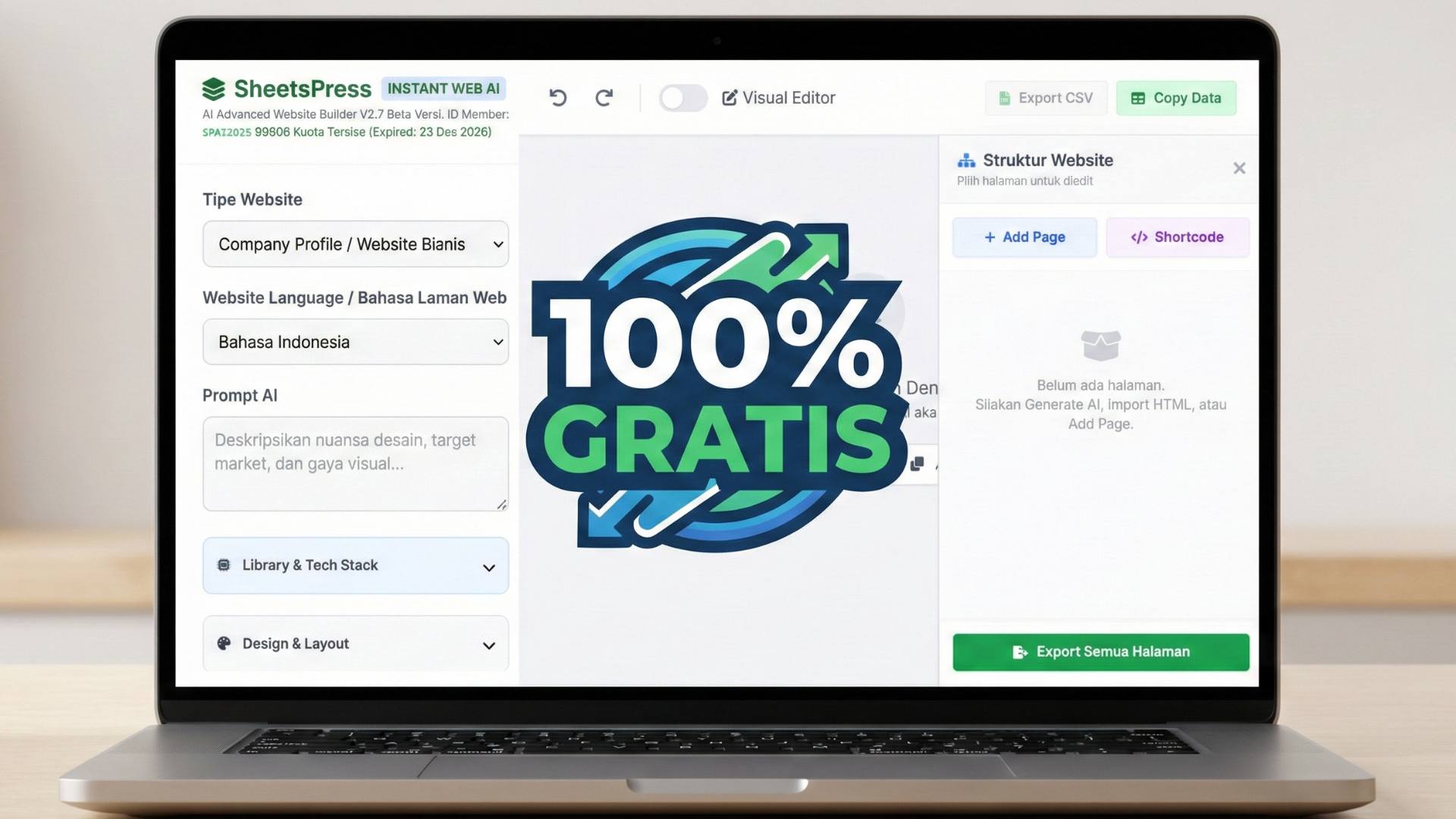 Tools Pembuat Website AI Canggih