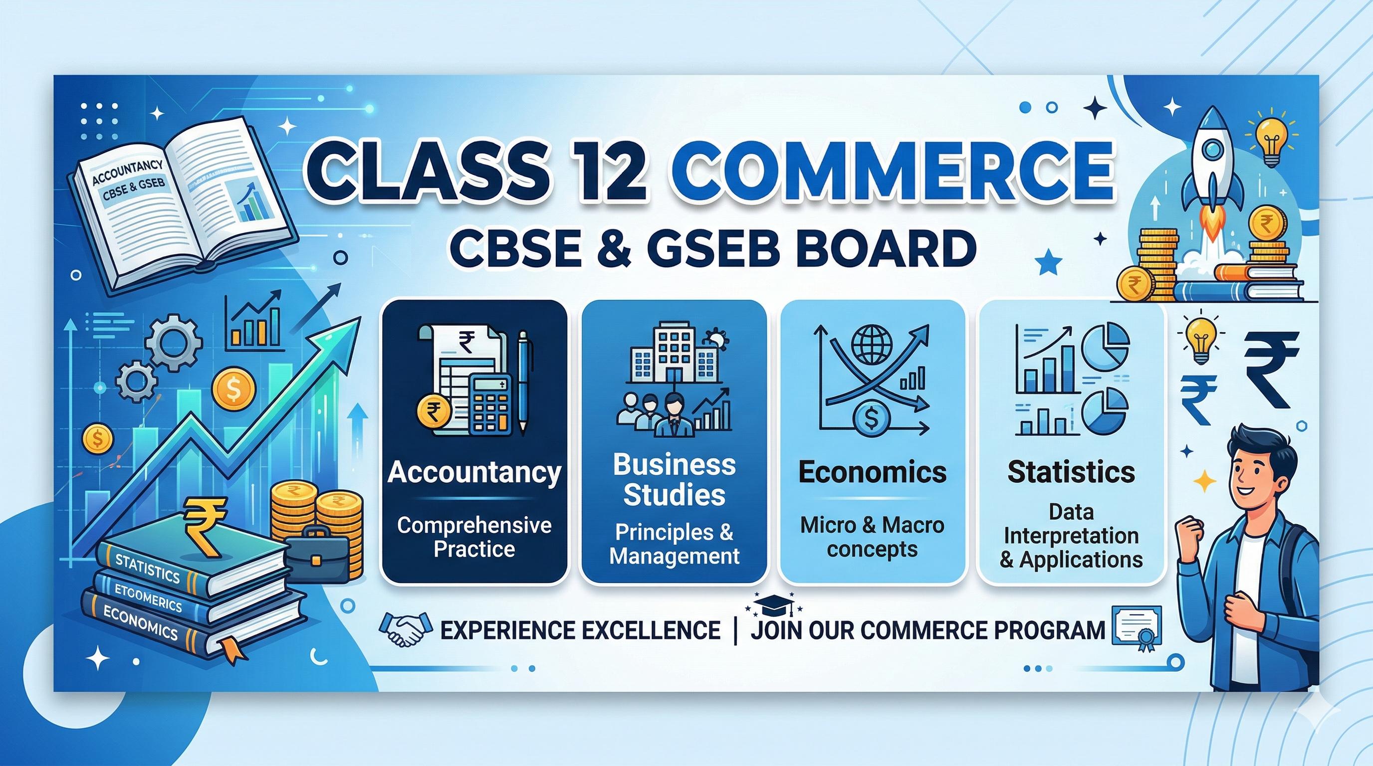 Class 12 – CBSE and GSEB – Commerce