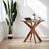 X Wooden Coffee Table in Natural Finish