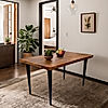 Chicago Wooden Dining Table (Natural Finish)