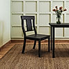 Bidford Wooden Dining Chair - Set of 2 - Ebony Finish