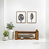 Collab Wooden Bench (Linen, Brown)