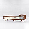 Chicago Wooden TV Unit in Teak Finish