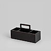 Sedate Wooden Organizer (Ebony Finish)