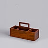 Sedate Wooden Organizer (Teak Finish)