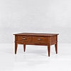 Oxford Wooden Center Table (Teak Finish)