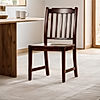 Jackson Wooden Dining Chair - Set of 2 - Dark Walnut Finish