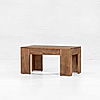 Claw Wooden Coffee Table in Natural Finish