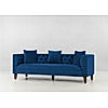 Manchester 3 seater Velvet Sofa in Blue Color