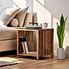 Zail Wooden Bedside Table