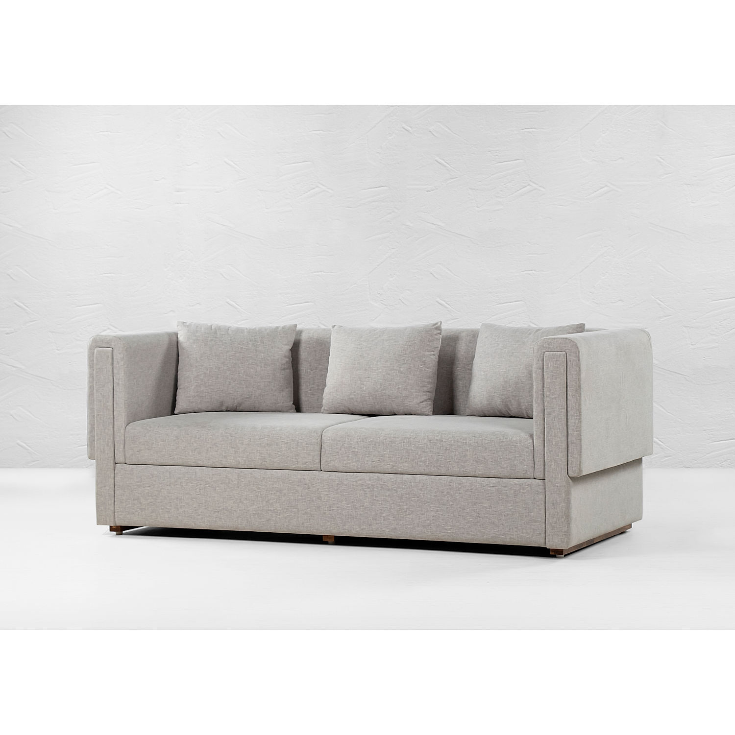 California 3 Seater Linen Sofa In