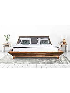 Avan Wooden King Size Bed