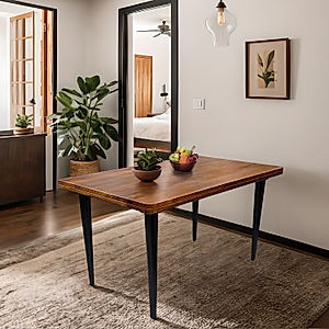 Chicago Wooden Dining Table (Natural Finish)