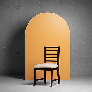 Ramsay Wooden Dining Chair (Linen, Beige) - Set of 2