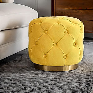 Togo Ottoman in Yellow Color