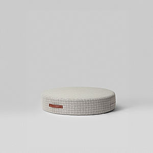 Pablo Floor Cushion (Cotton Blend, Grey)