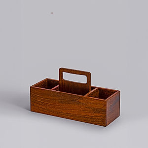 Sedate Wooden Organizer