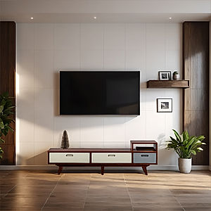 Chicago Wooden TV Unit in Teak Finish