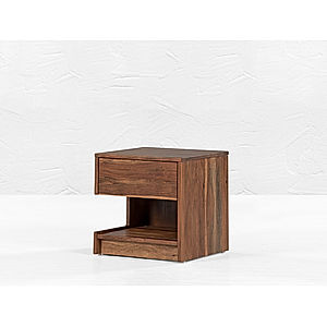 Doxy Wooden Bedside Table (Left)