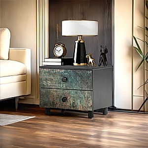 Sway Wooden Bedside Table