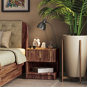 Doxy Wooden Bedside Table (Right)