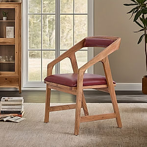 Suzi Wooden Accent chair - Natural Finish