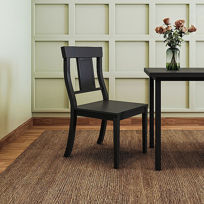 Bidford Wooden Dining Chair (Ebony Finish)