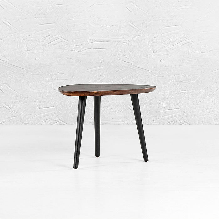 Oveem Wooden Coffee Table (Dark Walnut Finish)