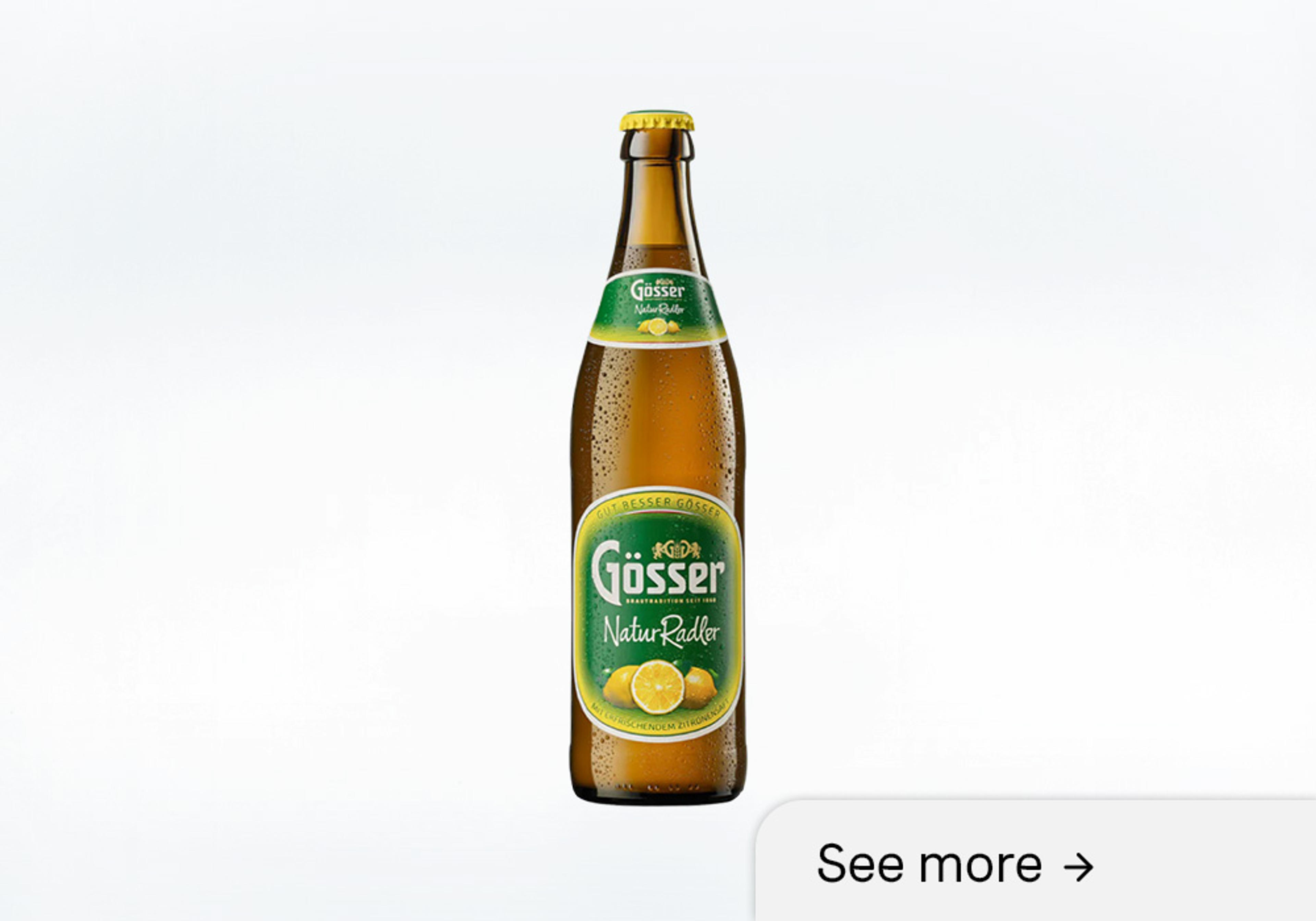 Gösser Natur Radler