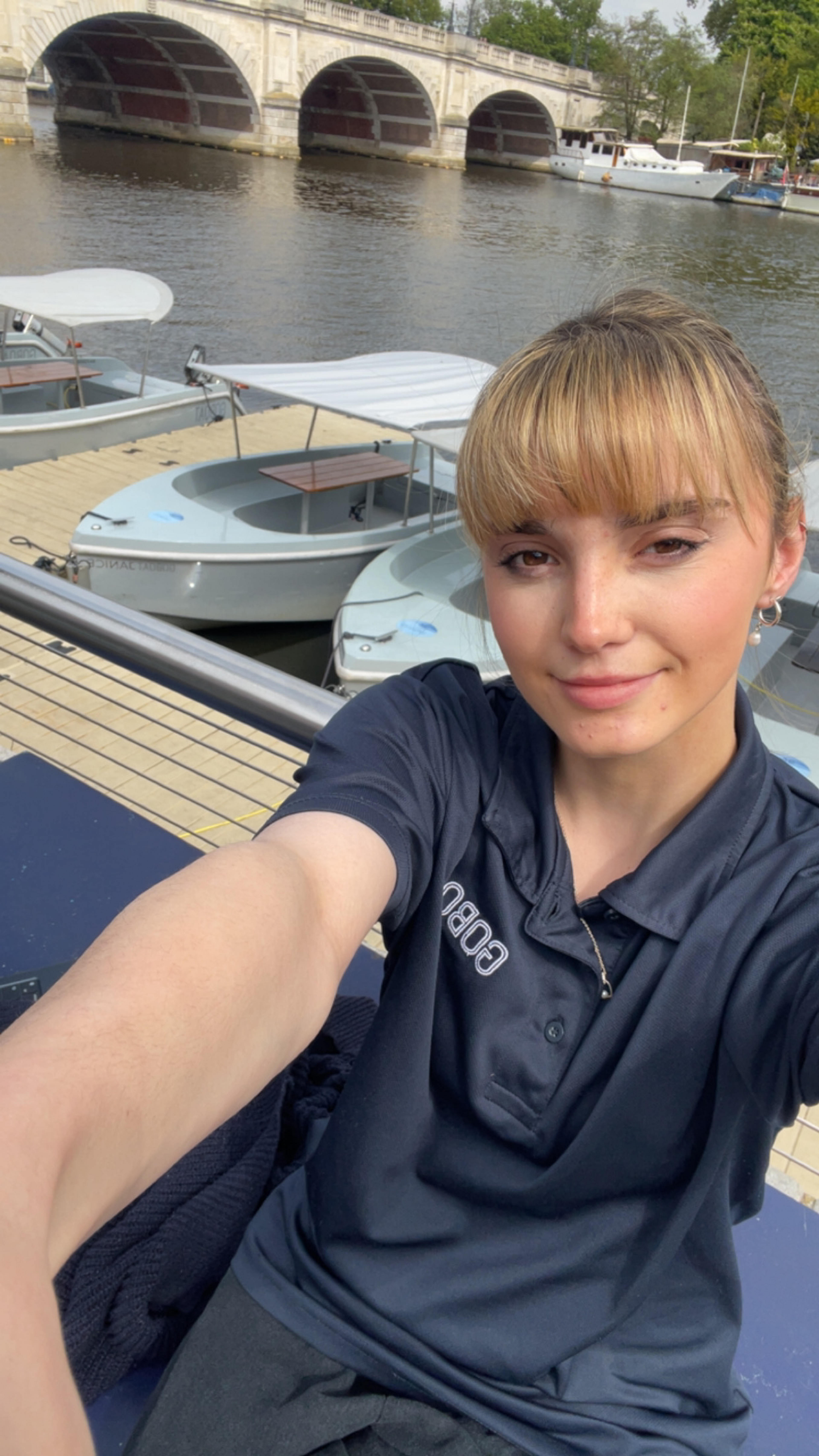 putting a face to the name as Daisie talks about goboat journey