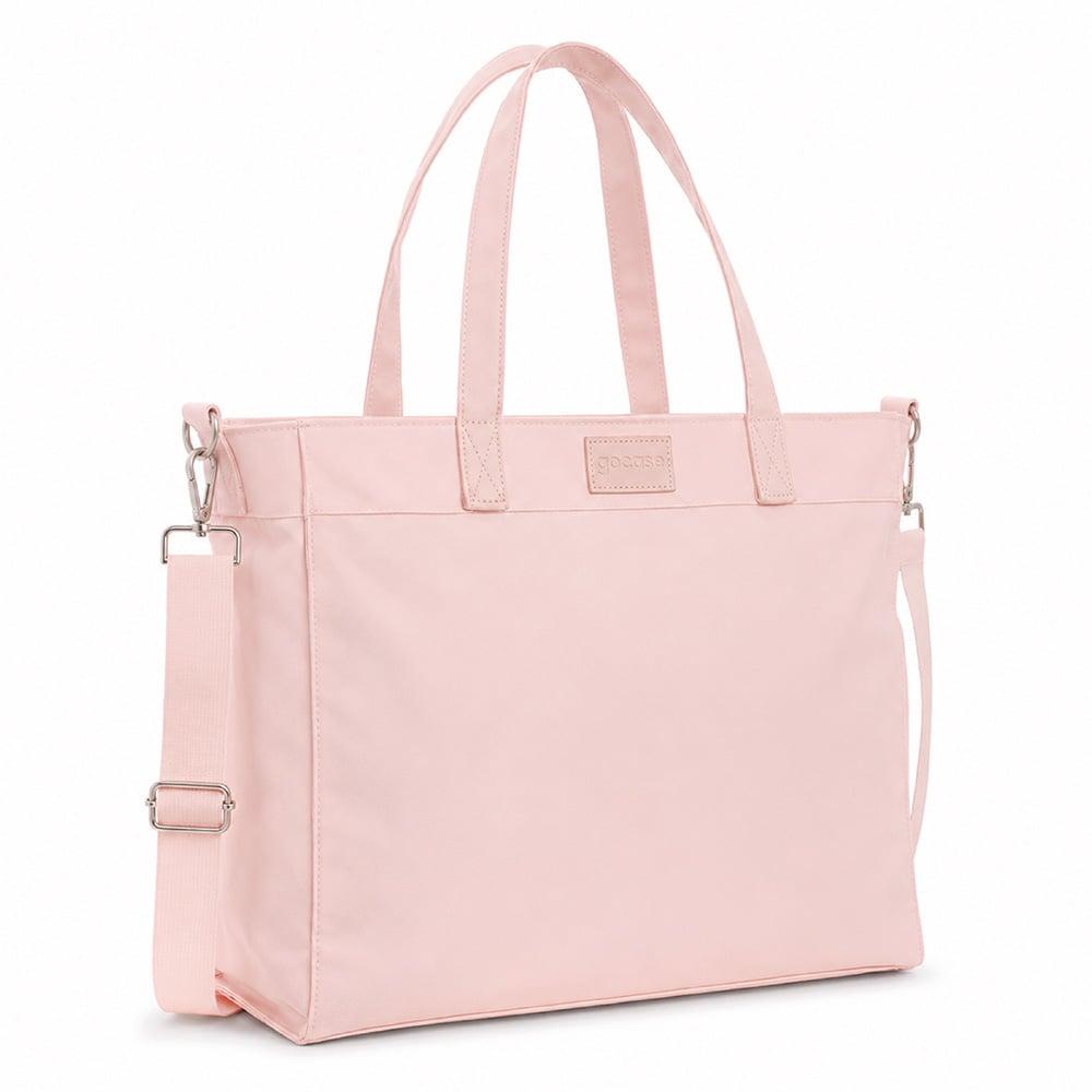 Tote Daily Rosa - Iniciais Brancas - Tote Daily - Gocase