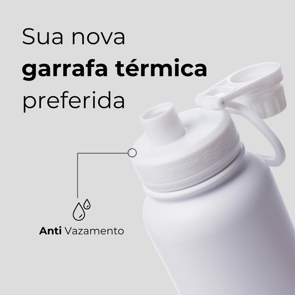 Garrafa Térmica Fresh + Ebook - CBF - Uniforme 2002 - Personalizado