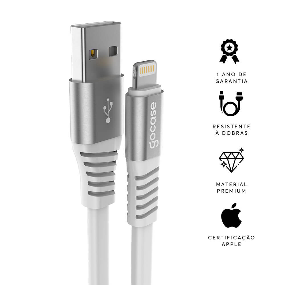 Cabo para Celular - Clear - Gocase