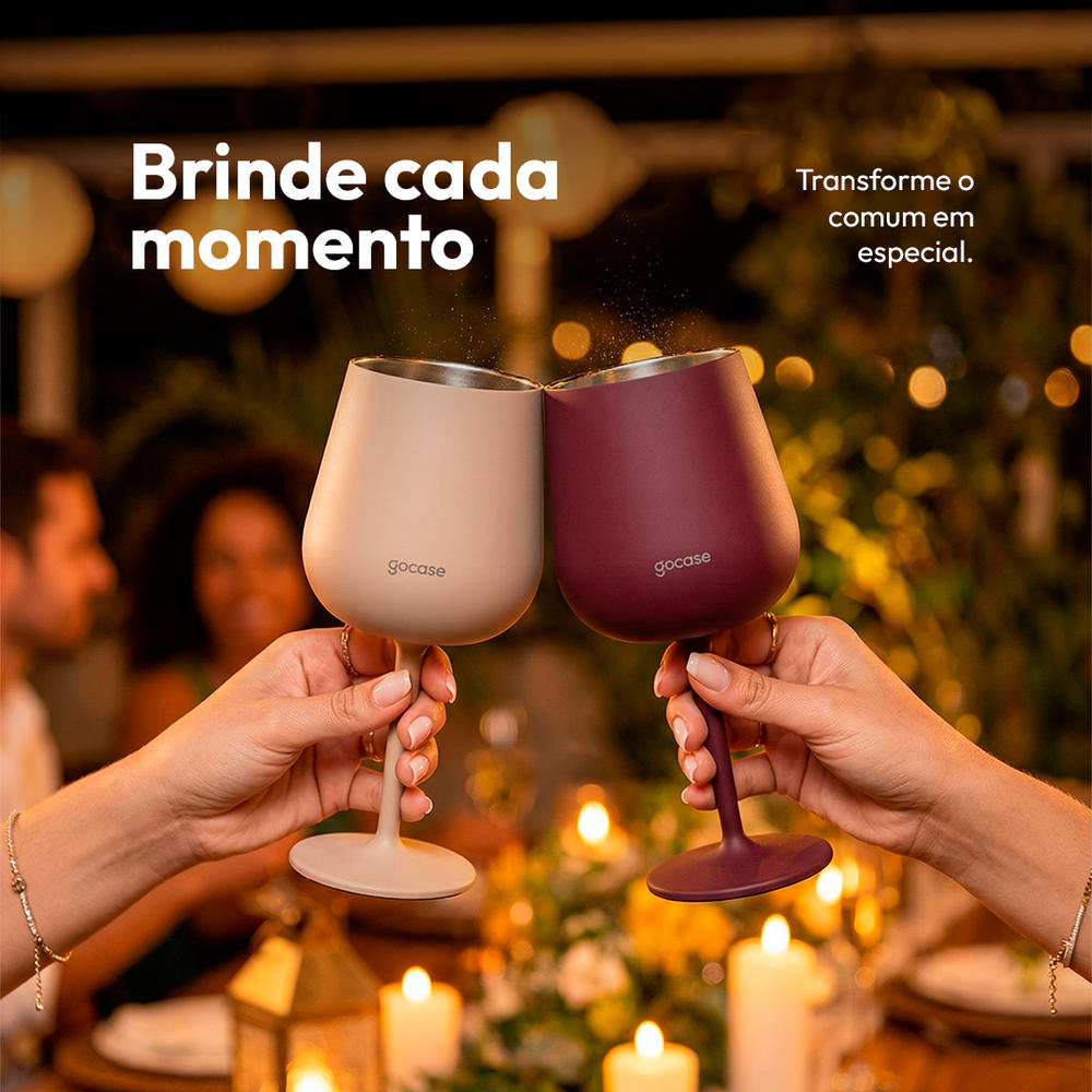 Taça Térmica Drink + Ebook - Clear