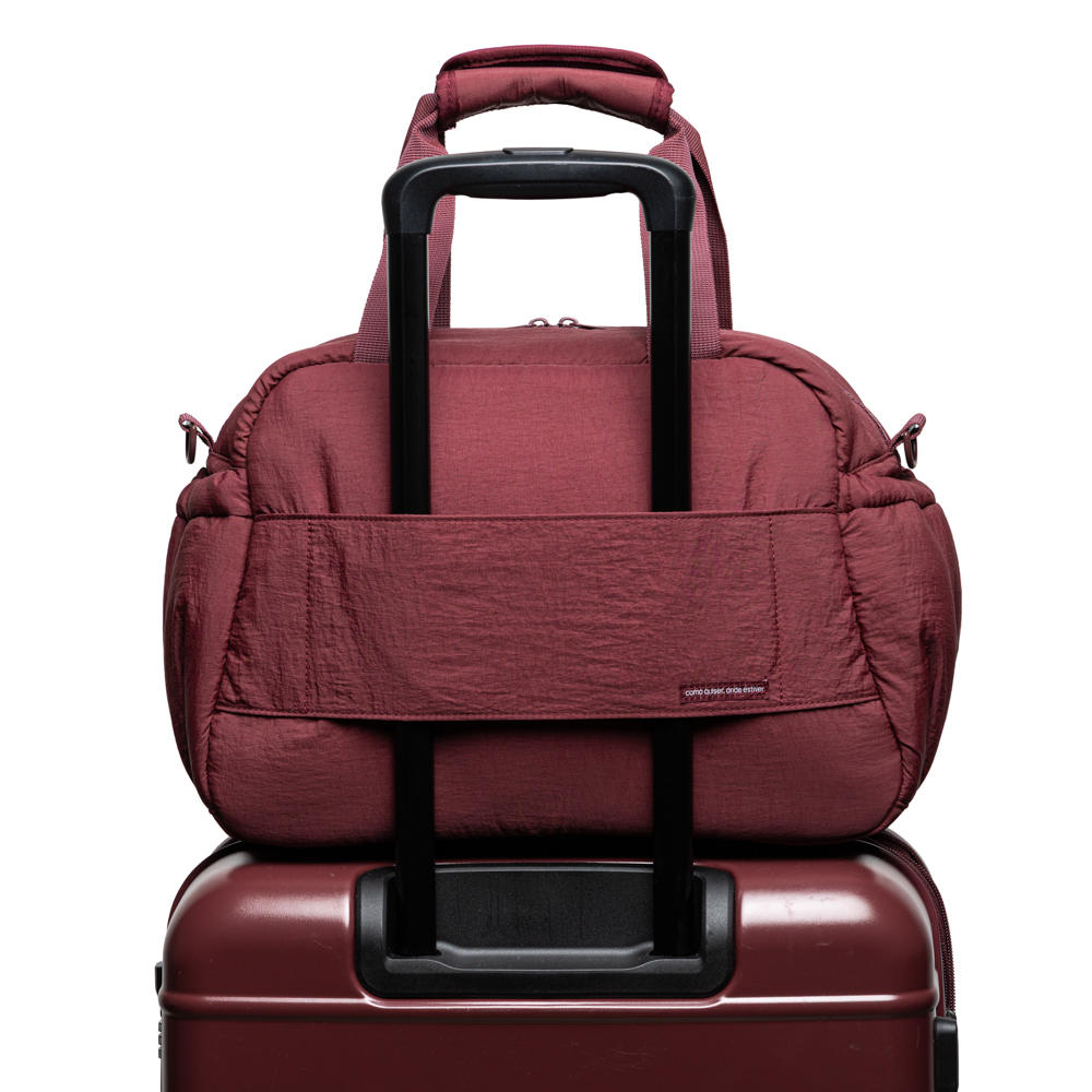 Bolsa Puffer - Vinho