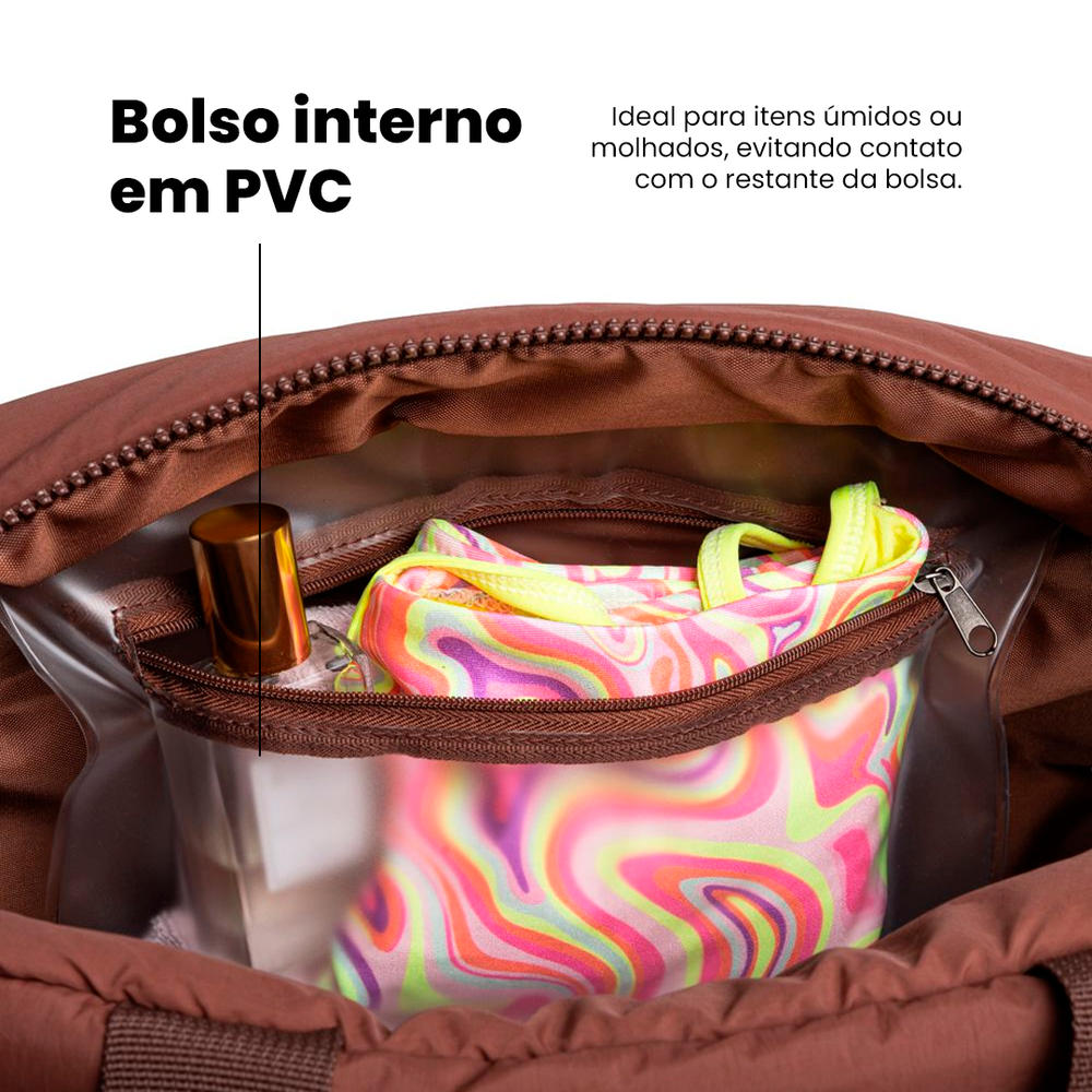 Bolsa Puffer - Clear