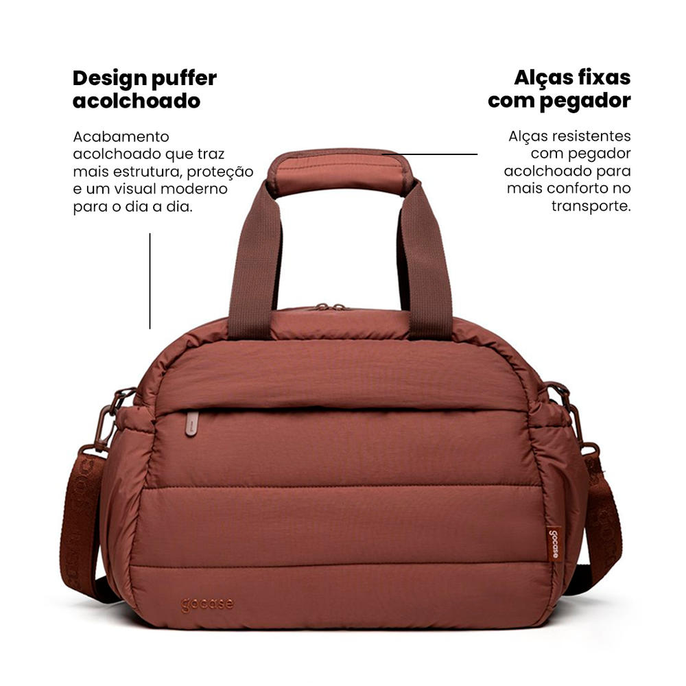 Bolsa Puffer - Clear
