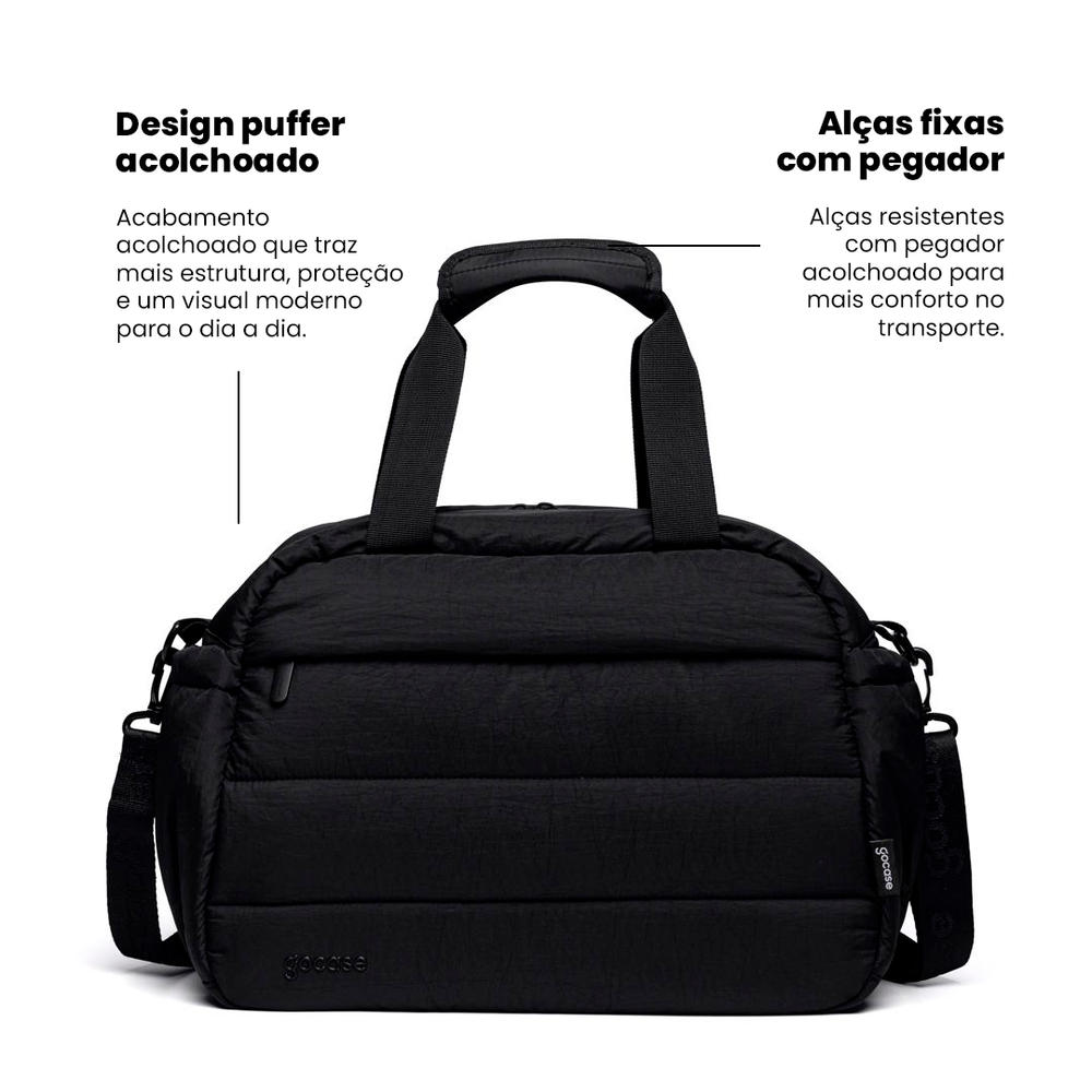 Bolsa Puffer - Vinho